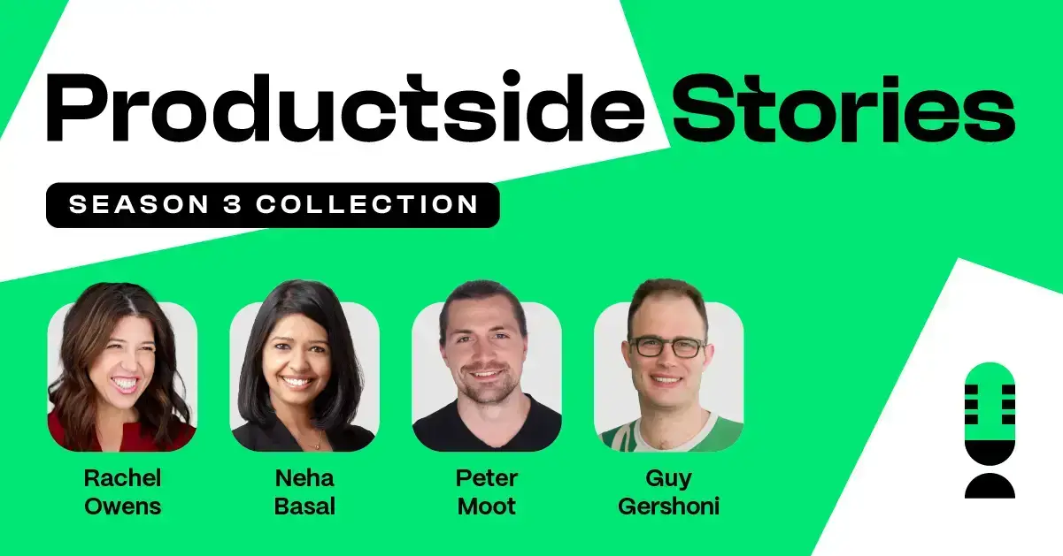 product leadership guy gershoni, neha bansal, rachel owens, peter moot